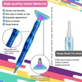 thumbnail image 4 of Diamond Art Pen Tools Set, 12pcs Metal Screw Thread Tips, DIY Craft Accessories for Diamond Painting,Art Tools Set, 4 of 5