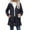 Black, variant on Women's Coats with Hood for Outdoor Hooded Windbreaker Solid Trench Coat Jacket, Fall Winter Wear, Warm and Waterproof, Winter Clothes for Women,Beige,M