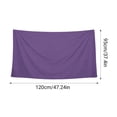 thumbnail image 3 of Girls Sheer Chiffon Beach Sarong – Lightweight Wrap & Swimsuit Cover Up, Purple, One Size,Size Free Size, 3 of 8