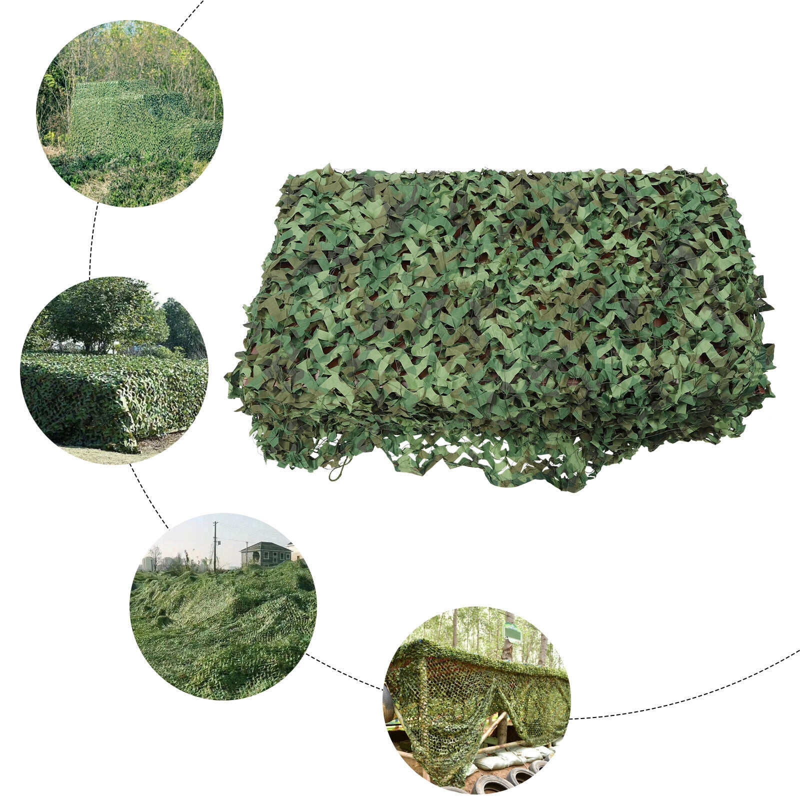 Camouflage Net Camo Army Netting Hunting Camping Forest Landscape Garden Decor