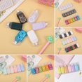 thumbnail image 2 of 6Pcs Transparent Correction Tape Smooth Sliding Portable 2-in-1 Writing Correction Tool Strong Coverage Student Writing Corrector School Stationery Office Supplies, 2 of 8