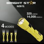 BrightStar Razor FSL Dual Light LED Flashlight 2-pack, 325 lumens, Waterproof, Intrinsically safe