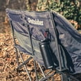 thumbnail image 4 of Love Seat Padded Lounge Chair, Oversized Folding Camping Sofa, Low Seat Double Camping Chair, Portable Outdoor Loveseat Supports 500 lbs for Beach, Tailgating, RV, Sports,, 4 of 7