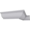 thumbnail image 6 of 2"H x 2"P x 2 3/4"F x 94 1/2"L Middlesborough Traditional Crown Moulding, 6 of 14