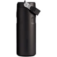 thumbnail image 1 of Botella de agua Stanley IceFlow Flip Straw 2.0, 500 ml, negra, 1 of 8