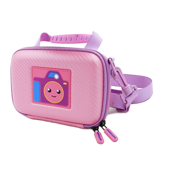 CM Toy Camera Case for VTech Kidizoom Creator Cam Video Camera and Vtech Kidizoom Camera Accessories, Includes Pink Case Only