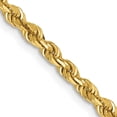 thumbnail image 1 of 14K Yellow Gold 3.0mm D/C Quadruple Rope Chain (16 X 3) Made In Peru qtr023-16, 1 of 5