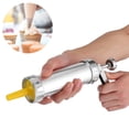 thumbnail image 4 of Ccdes Biscuits Press,Biscuits Maker,Cookies Press Maker Kit Biscuits Maker Press Machine Bakeware with 20 Cookies Molds 4 Nozzles, 4 of 8