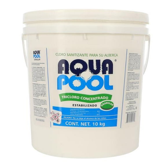 Tricloro Granular Concentrado de 10 kg, Aqua Pool, para Alberca