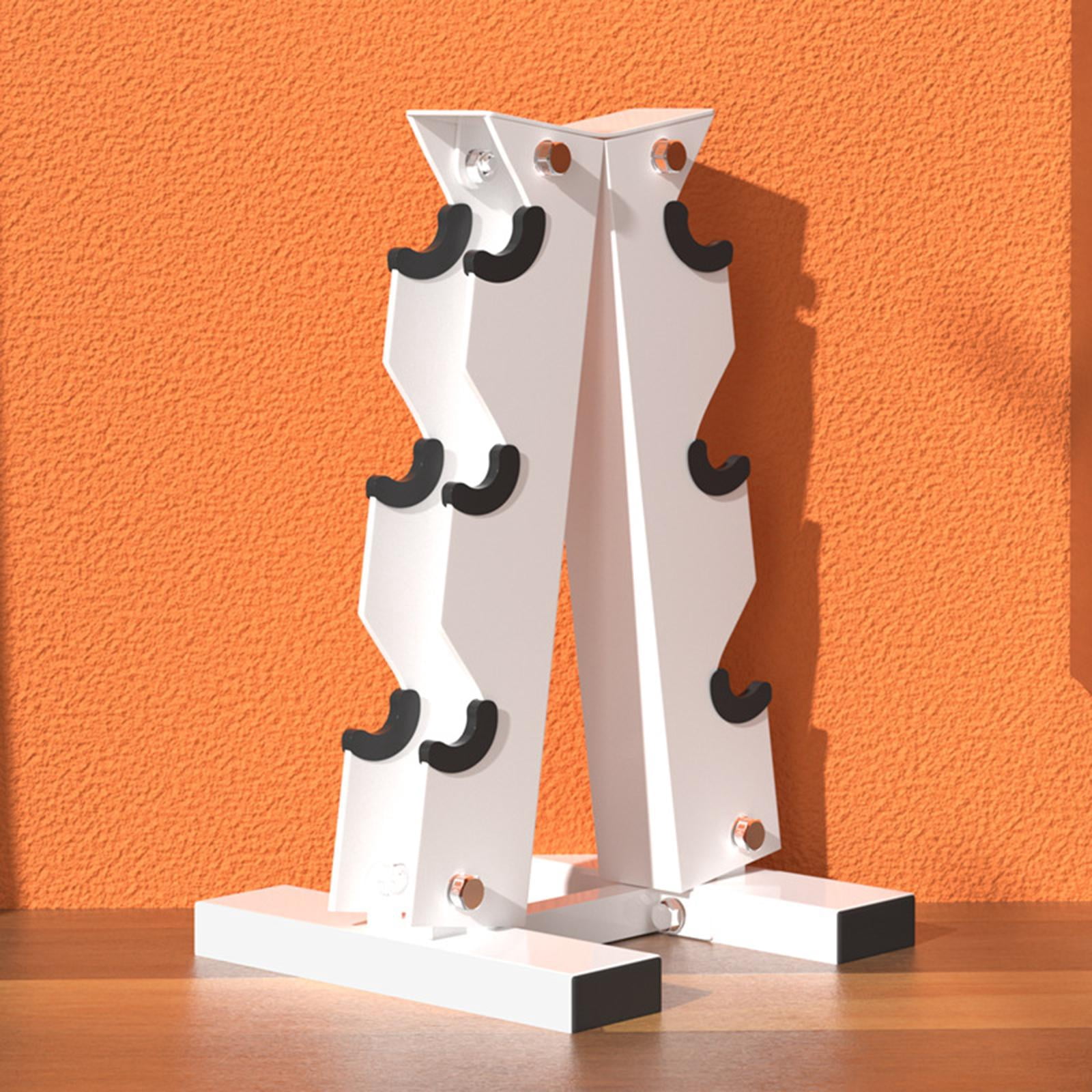Baoblaze Dumbbell Rack Dumbbell Bracket Sturdy Small for Office Gym Strength Training 3 Tier