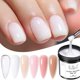 thumbnail image 3 of AWStorG 100g Gel de extensión de uñas cremoso Gel duro acrílico lechoso transparente para uñas francesas manicura barniz UV semipermanente, 3 of 5