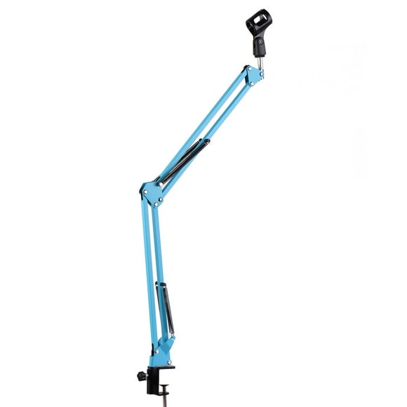 Microphone Stand Holder Table Lazy Bracket with Extendable Arm Microphone Clip