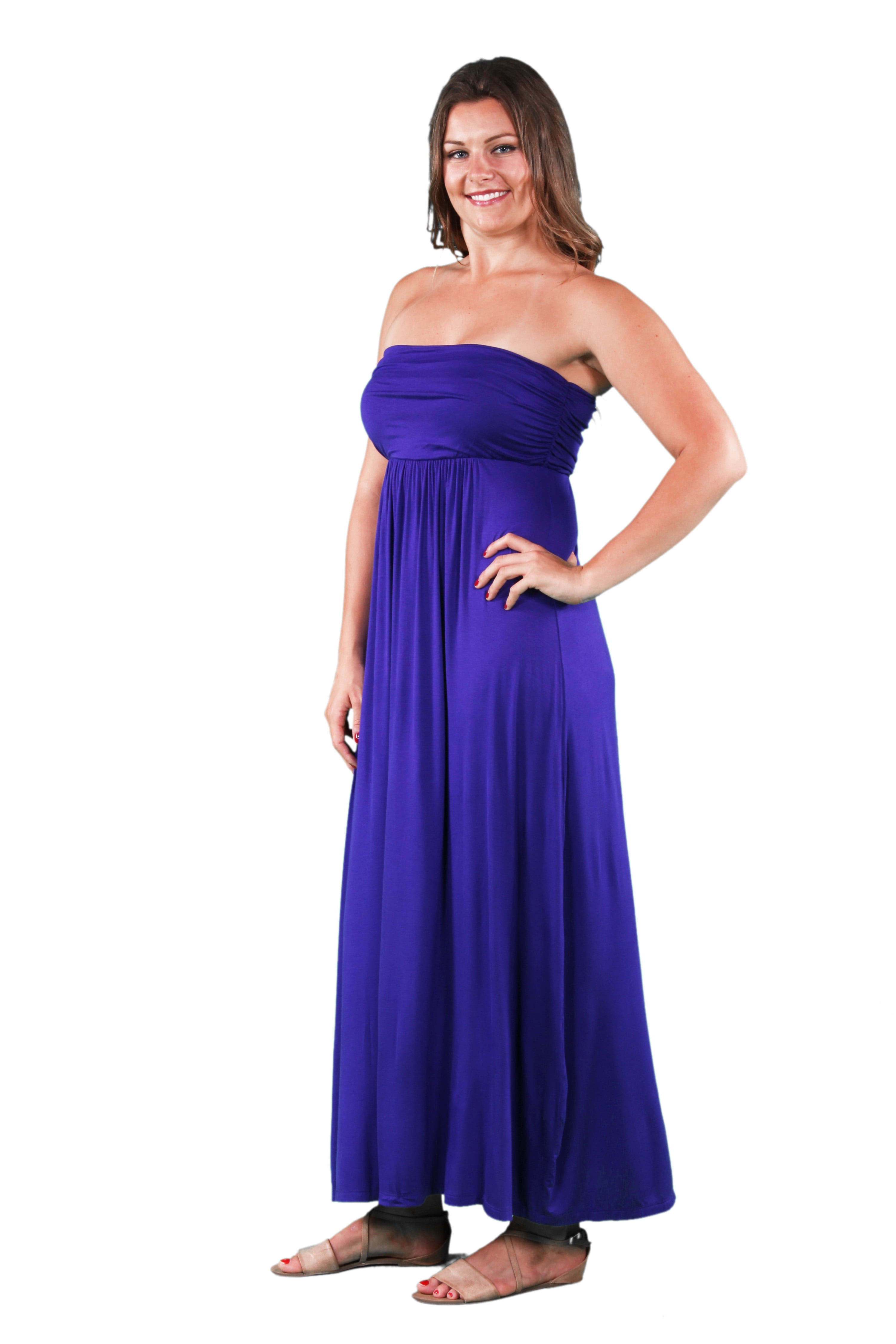 Women's Plus Maxi Tube Dress