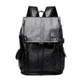 thumbnail image 1 of Mochila para computadora portátil para hombre, mochila informal para el día a día, para viajes al aire libre, trabajo y mochileros negro, 1 of 8