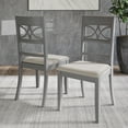 thumbnail image 2 of Castle Place Mid-century Modern Dining Chair, Set of 2, Grey, 2 of 8