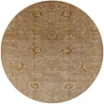 thumbnail image 1 of Ahgly Company Machine Washable Indoor Round Industrial Modern Light Brown Area Rugs, 3' Round, 1 of 1