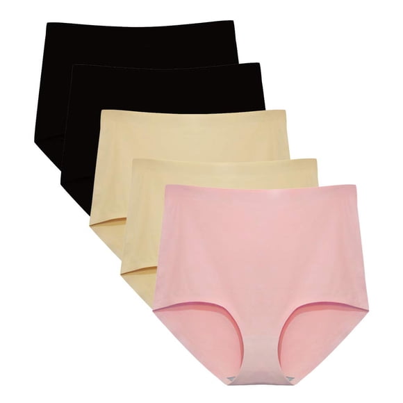 Calzoncillos de cintura alta Panties FallSweet No Show para mujer (L)