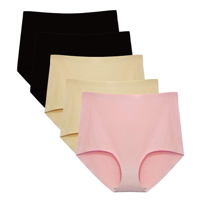 Calzoncillos de cintura alta Panties FallSweet No Show para mujer (L)