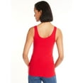 thumbnail image 3 of Time and Tru Women's Rib Tank Top, Sizes XS-XXXL, 3 of 4