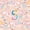 Pink S, variant on Castle Fairy Unicorn Letter S Twin Sheet Sets 3pcs for Kids,Kawaii Animal Bedding