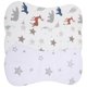 thumbnail image 1 of 3 pcs Baby Burp Cloths Cotton Burp Cloth Absorbent Baby Burp Cloths Baby Girl Burp Cloths, 1 of 3