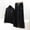 Black, variant on Women's High Neck And Embroidered Casual Top Wide Leg Pant Suit Women Dressy Pants Work Outfit Womens Evening Dress Pants Jumpsuits for Women Wide Leg Women Dress Suites Women Pantsuits for Work