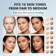 thumbnail image 5 of SDOHIG Color Changing Foundation, Adaptive Formula for Natural All-Day Wear, Self-Adjusting Shade Matches Skin Tone, Lightweight & Buildable Coverage, 30ml, 5 of 8