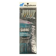 Hayabusa EX126-10 Real ScaleFlasher Sabiki Size: 10, 6-hooks