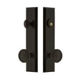thumbnail image 5 of Grandeur Fifth Avenue Tall Plate Single Cylinder One Piece Knobset with Soleil Knob, 5 of 6