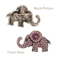 thumbnail image 3 of BESTYASH Broche Rosa Con Elefante De Vintage Para Decorar Sombreros Y Chaquetas, 3 of 6