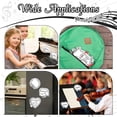 thumbnail image 6 of Under $1 Sticky Notes, Post It Notes Shaped Trendy Black Removable for Office College Home by Xuniizn, 6 of 7