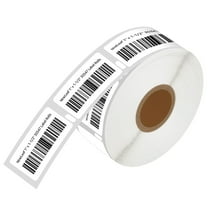 NineLeaf 1 Roll Compatible for DYMO 30347 1 in x 1-1/2 in Book Spine Direct Thermal Labels, 750 Labels Per Roll