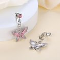 thumbnail image 4 of Large Butterfly Pendant Fake Navel Ring - Sexy, Classic Style for Parties, 4 of 8