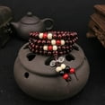 thumbnail image 4 of GOOHOCHY Pulsera Mala de Buda de 3 piezas de 8 mm con cuentas de madera, pulseras de oración hechas a mano con cuentas devotas., 4 of 8