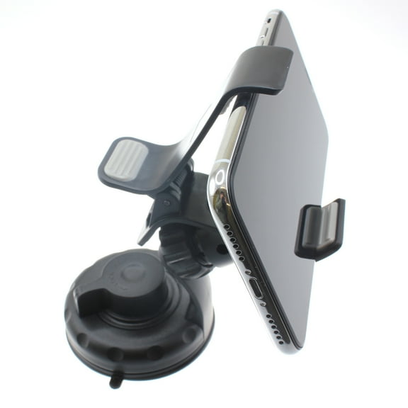 Windshield Car Mount for Nokia C110/C210/C100 - Holder Glass Cradle Rotating Clip