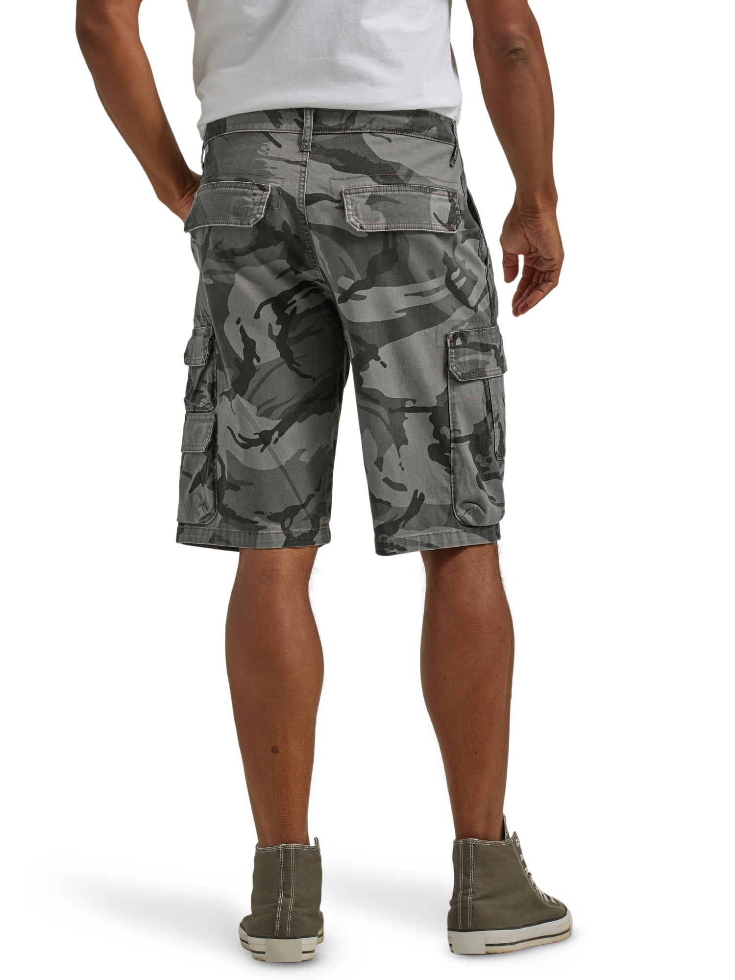 Wrangler Men's and Big Men's Multi-Pocket Cargo Short with Stretch, Sizes 30-50