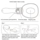 thumbnail image 2 of Báscula de cocina electrónica con cuchara | Báscula de precisión para alimentos de 800 g/251 ml con pantalla LCD | Cuchara medidora desmontable para comida de mascotas, repostería y cocina | Medidas, 2 of 7