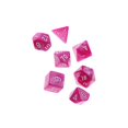 thumbnail image 3 of Maytalsory 7 Pcs dés Polyédriques pour D10 (00-90 et dés Jeux de Fête Rose, 3 of 6