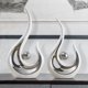 thumbnail image 3 of Escultura de Cerámica BLESIY Ornamento Abstracto Estatua Moderna Plata, 3 of 7