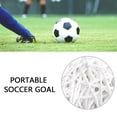 thumbnail image 2 of WALFRONT Filet de But de Soccer, Filet de Remplacement de Soccer Format Standard 10 x 7 Pi / 18 x 7 Pi / 24 x 8 Pi pour Terrain, Filet de But de Soccer, 2 of 5