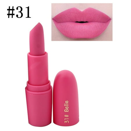 Natural Sexy Red Lips Matte Velvet Lipstick Pencil Cosmetic Long Lasting Makeup Nude Brown Matte Lipstick Hot Sale