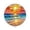 Beach Sunset, variant on Acrylic Sun Catcher Window Hanging Puzzles 7.87" Sun Catcher Acrylic Puzzles 7356 Sunset Wildflower Stained Window Hanging for Indoor Novelty Spring Summer Garden Decoration for Home Decor