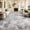 Blue, variant on RUUGME 10X14 Abstract Area Rug:Large Washable Living Room Rug Indoor Non Slip Low Pile Carpet for Bedroom Soft Foldable Stain Resistant Distressed Thin Rug for Dining Room Kitchen 10X14 Black A