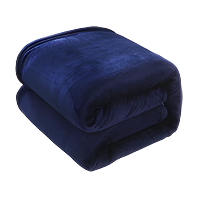 Soft Throw Blanket, Super Warm Solid Fleece Rug for Sofa Bedding and Couch Use 70x100cm