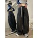 thumbnail image 1 of Pantalones vaqueros de mezclilla holgados para mujer, ropa de calle de gran tamaño, Vintage, azul, Grunge, Hip Hop, Harajuku, informal, pierna ancha, Y2K, 1 of 4