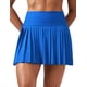 thumbnail image 1 of Falda CRZ YOGA Plisada de Tenis Cintura Alta Azul XS, 1 of 4