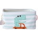 thumbnail image 1 of Kids Fabric Storage Basket Large Foldable Storage Box With Rope Handles Baby Toy Storage Bin Closet Organizer - Dinosaur, 1 of 5