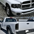 thumbnail image 2 of Spec-D Tuning Black Projector Headlights + 8-LED Fog Lamps Compatible with Dodge Ram Left + Right Pair Headlamps Assembly, 2 of 7