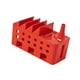thumbnail image 4 of Caja de gestión de cables Organizador de cable de cable Cubierta y esconder el organizador de cable de escritorio para el escritorio para adaptadores Rojo, 4 of 8