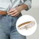 thumbnail image 3 of Cinturón fino ajustable de piel sintética de 1,8 cm de ancho para mujer, ideal para vaqueros, faldas y fiestas. Blanco, 3 of 9